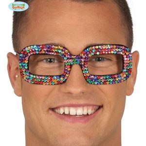 Multicoloured Gem Pop Glasses