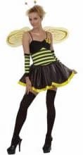 Bumble Bee Fancy Dress Costume Adult Size 8-10
