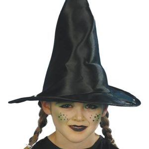 Witch Hat, Child, Black,
