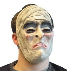 Bandaged Face / Mummy Mask (Front Face)