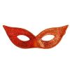 Eyemask Eye Mask Charlston Red Glitter for Fancy Dress Masquerade Accessory