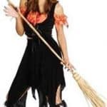 Ladies Halloween Witch Costume