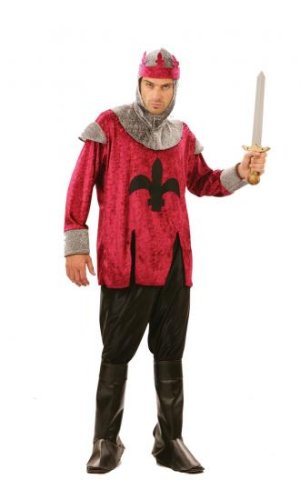 Renaissance King Costume Outfit For Medieval Fancy Dress