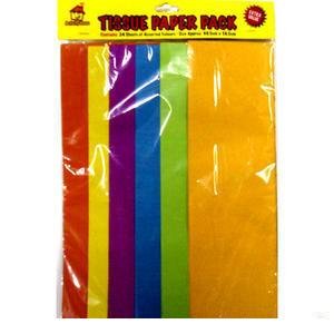 Craft Coloured tissue paper