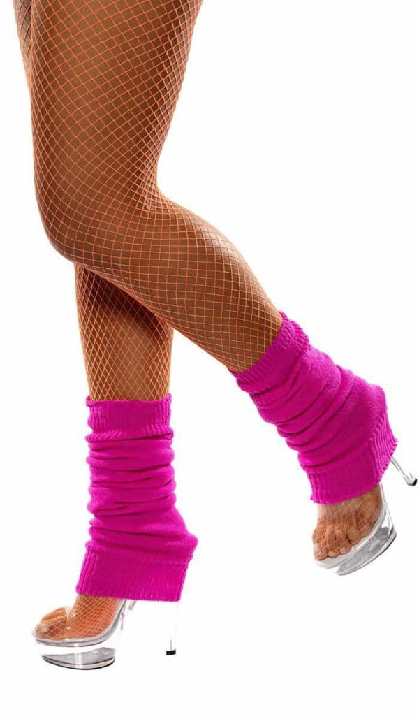 1980s Leg Warmers Hot Pink