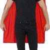 Cape and Eye Mask Set Unisex In Red