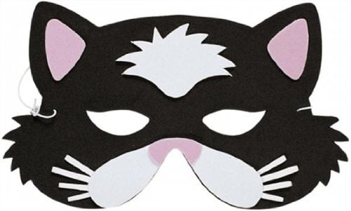 Foam Cat Mask (eva Soft Foam) For Fancy Dress