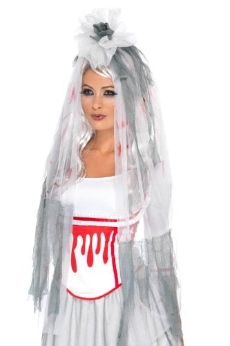 Bride To Be Blood Drip Veil