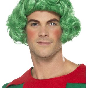 Adults Green Elf Wig