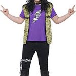 Adult 1980s Rock Star Costume Large