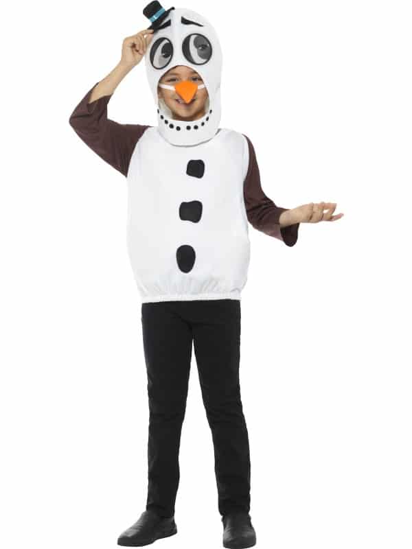 Snowman Costume Tabard 7-9