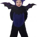Bat Costume Jumpsuit with Hood and Wings