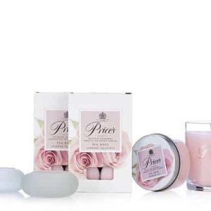 Candles Tea Rose Collection Gift Set By Prices