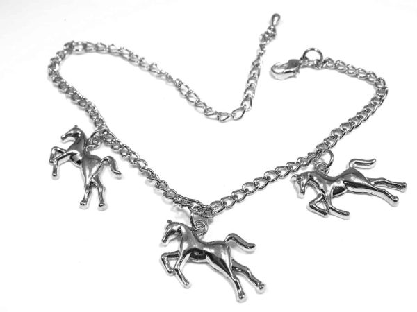 Horse Theme Charm Bracelet