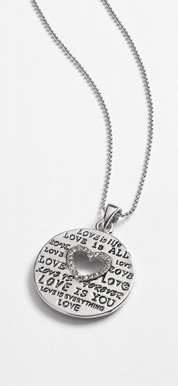 Necklace With Open Heart