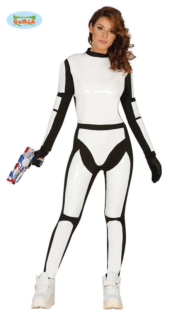 Womens Space Trooper Costume Small - Medium