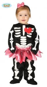 Babies Cute Skeleton Costume 6-12 Months