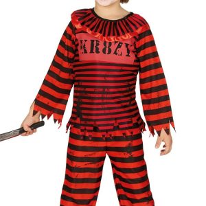 Childrens Clown Prisoner Costume 7-9