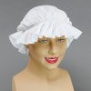Fancy Dress White Mob Cap Bonnet Victorian Maid