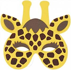 Giraffe Mask (eva Soft Foam) for Fancy Dress