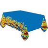 1.2 x 1.8 m Half Shell Heroes Plastic Table Cover