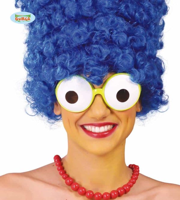 Fancy Dress Marge Simpson / large Eye Glasses