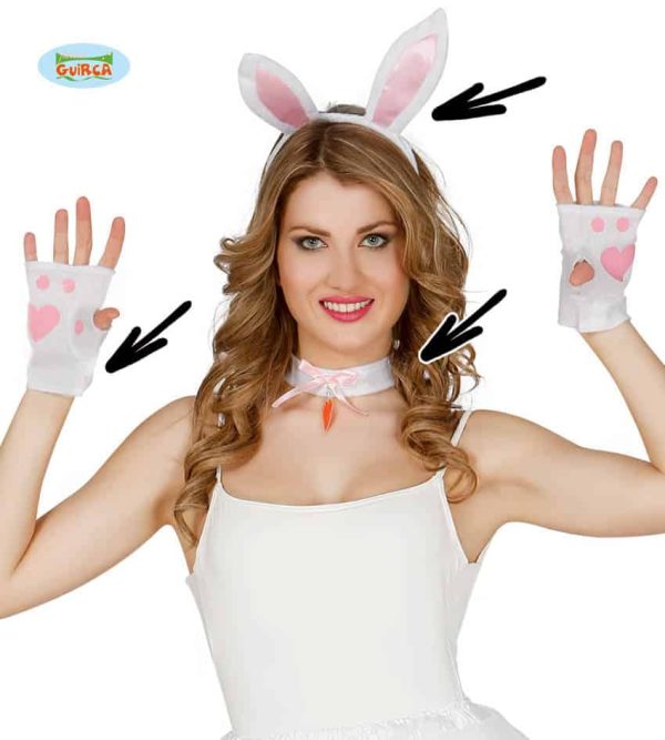 Rabbit Instant Kit Pink And White