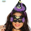 Witch / Bat Hat And Mask Set