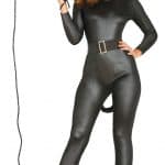 Adult Halloween Black Cat Woman Costume