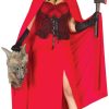Womens Little Red Riding Hood Wolf Hunter Costume ~ Medium