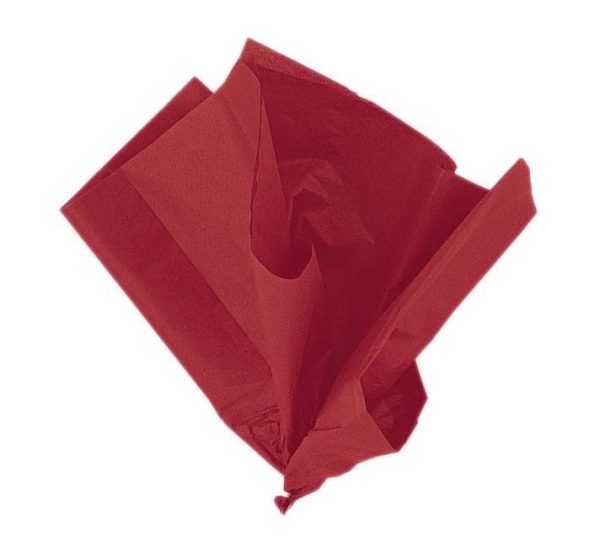 Red Tissue Paper, Pack of 10