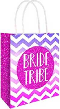Hen Party Bride Tribe Design Paper Bag With Handles