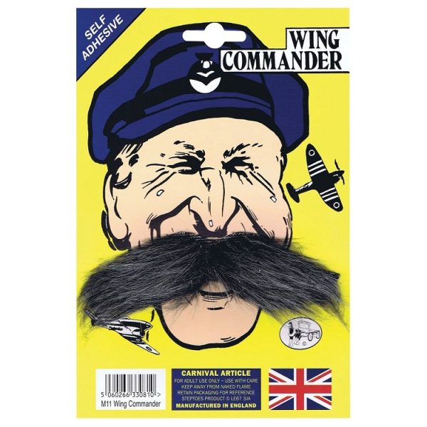 1940s Style Wing Commander Moustache