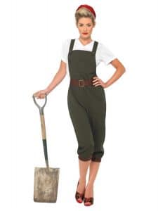 1940s WW2 Land Girl Costume XXL