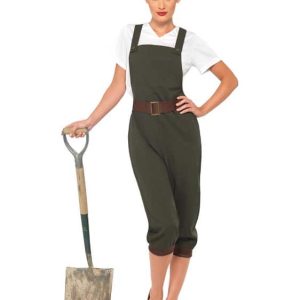 1940s WW2 Land Girl Costume XXL