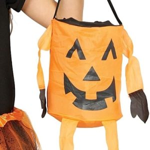Halloween Trick or Treat Pumpkin Bag 20 Cm