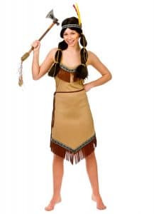 Womens Indian Squaw Costume Medium