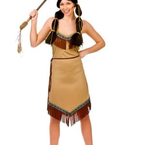 Womens Indian Squaw Costume Small