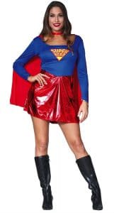 Womens Super girl Super hero Costume Small