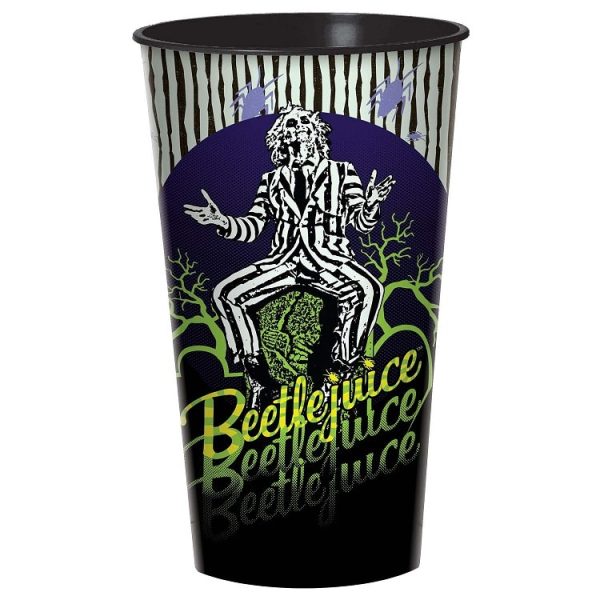 Beetlejuice Plastic Cups 0.9l