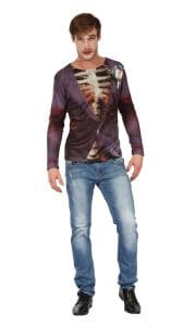 Mens Zombie Bridegroom 3D Print Shirt