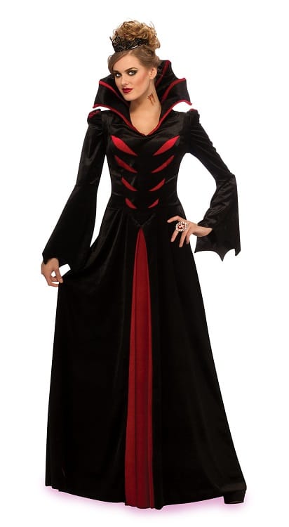 Vampire Halloween Queen Womens Costume 10-14