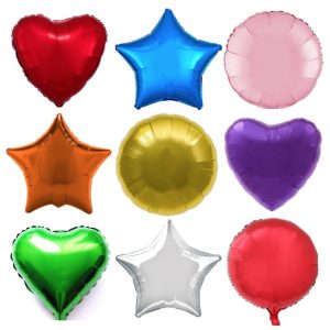2 foil balloon Bouquet any shape any colour