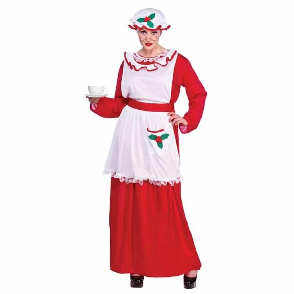 Mrs Santa Claus One size Costume