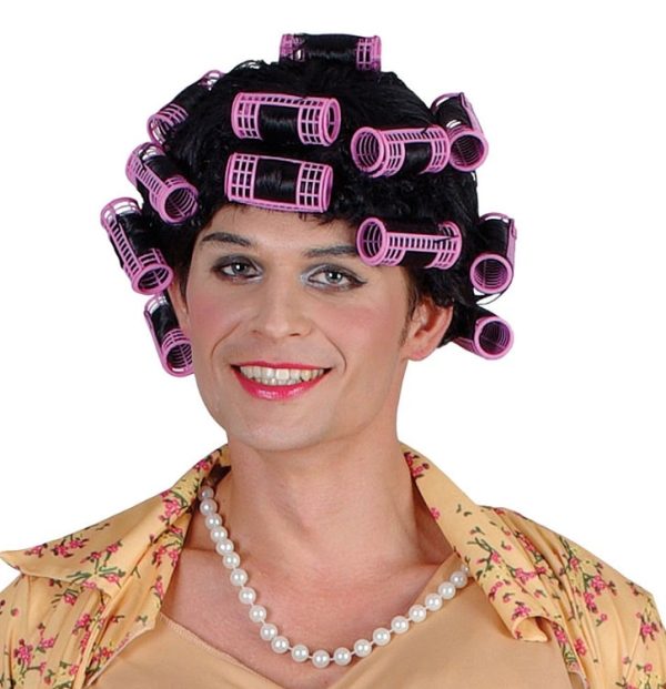 Wig With Rollers
