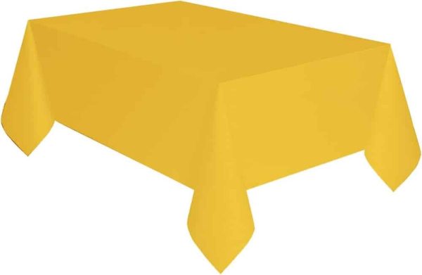 Buttercup Yellow Eco-Friendly Recyclable Paper Party Table Cover