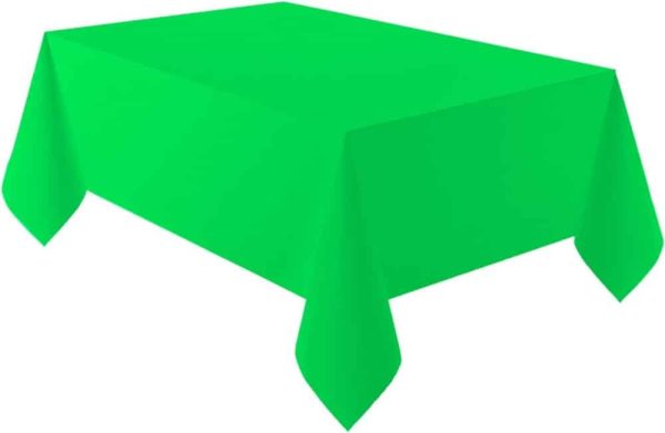 Green Eco-Friendly Recyclable Paper Party Table Cover