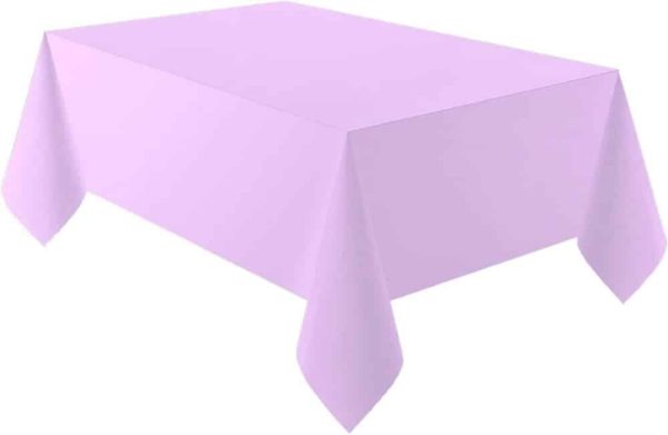 Pastel Lilac Eco-Friendly Recyclable Paper Party Table Cover