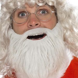 Christmas Santa Grey Beard