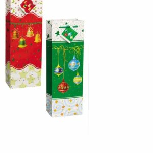 Christmas Traditional Bottle Bags One Supplied
